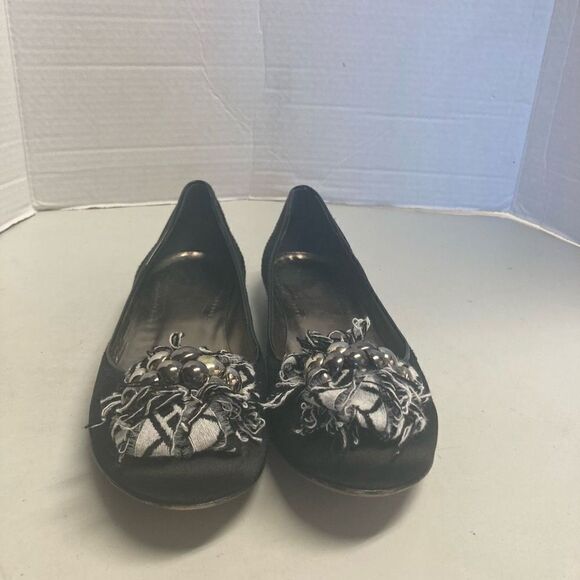 ISABELLA FLORE Women’s Genuine Leather Made in Italy Vero Cuoio Size 8.5 M Black - Picture 4 of 12